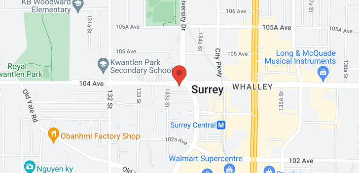 map of 3002 13398 104 AVENUE